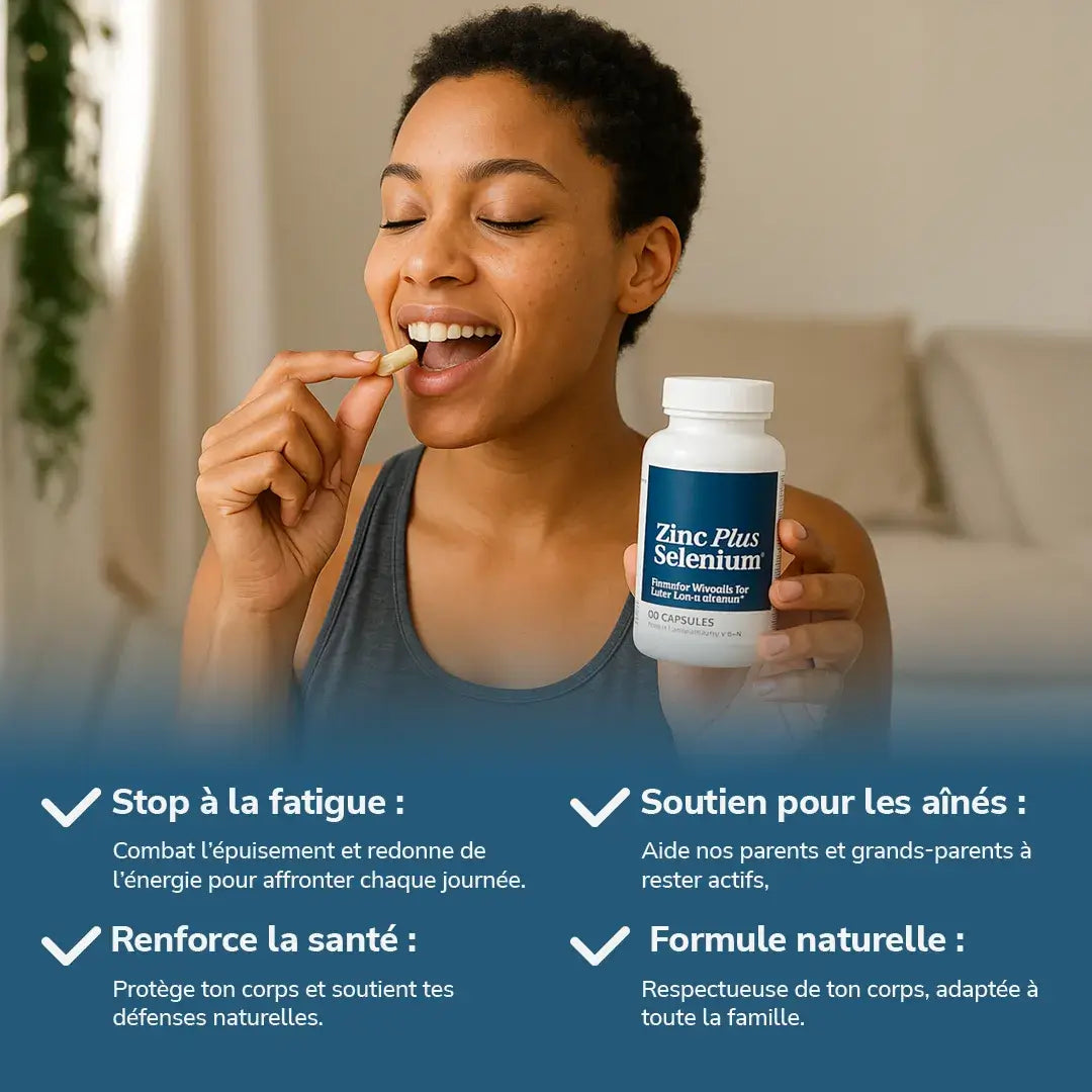 les Capsules de Zinc & Sélénium: Retrouvez force et énergie