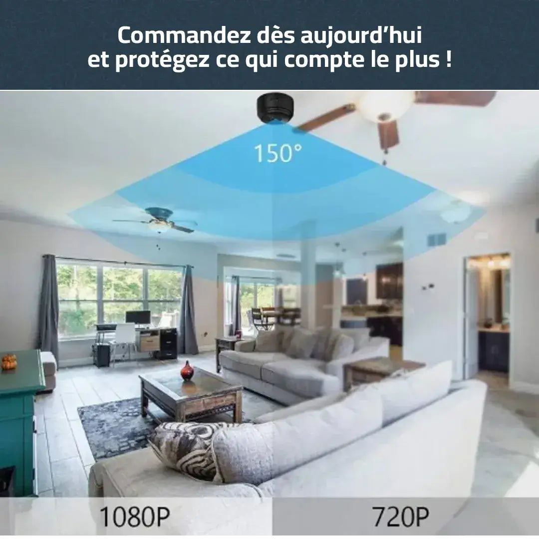 Pack Sécurité Invisible : Caméra Discrète + Enregistreur USB