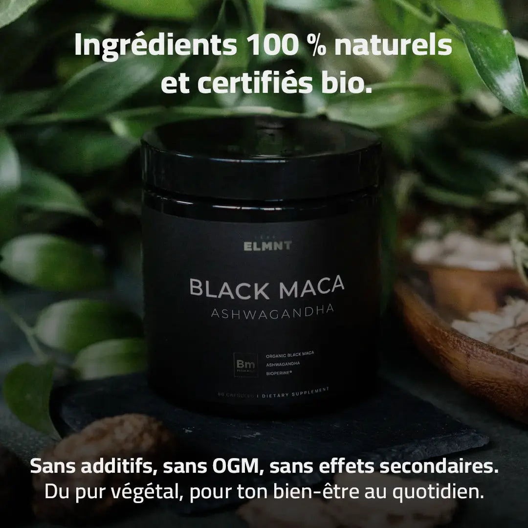 Maca Noire: Énergie, Vitalité & Équilibre Naturel
