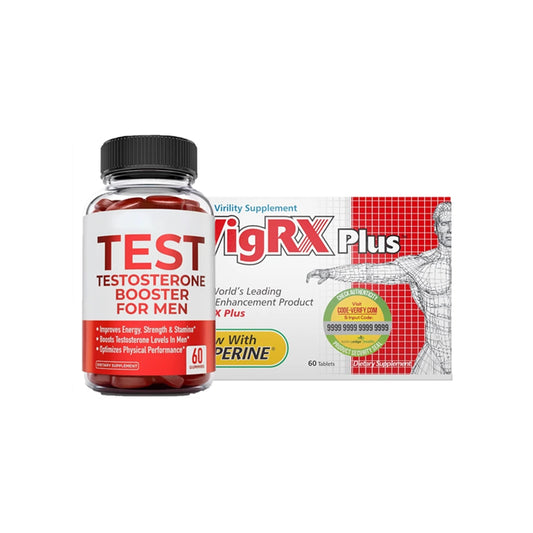 Vigrx Plus + Testosterone Booster