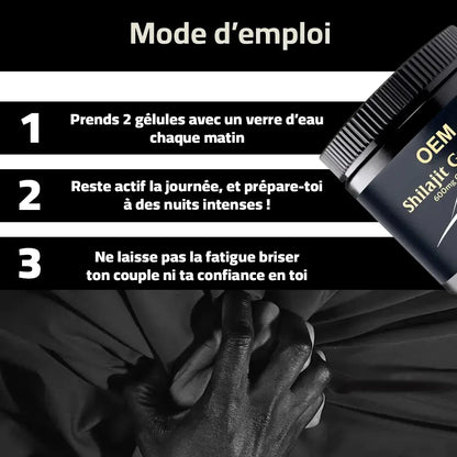 Retrouvez votre puissance d’homme, dès la première nuit !